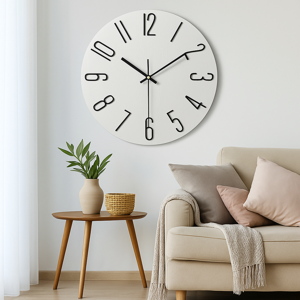 BowLift | Modern Quartz Silent Wall Clock