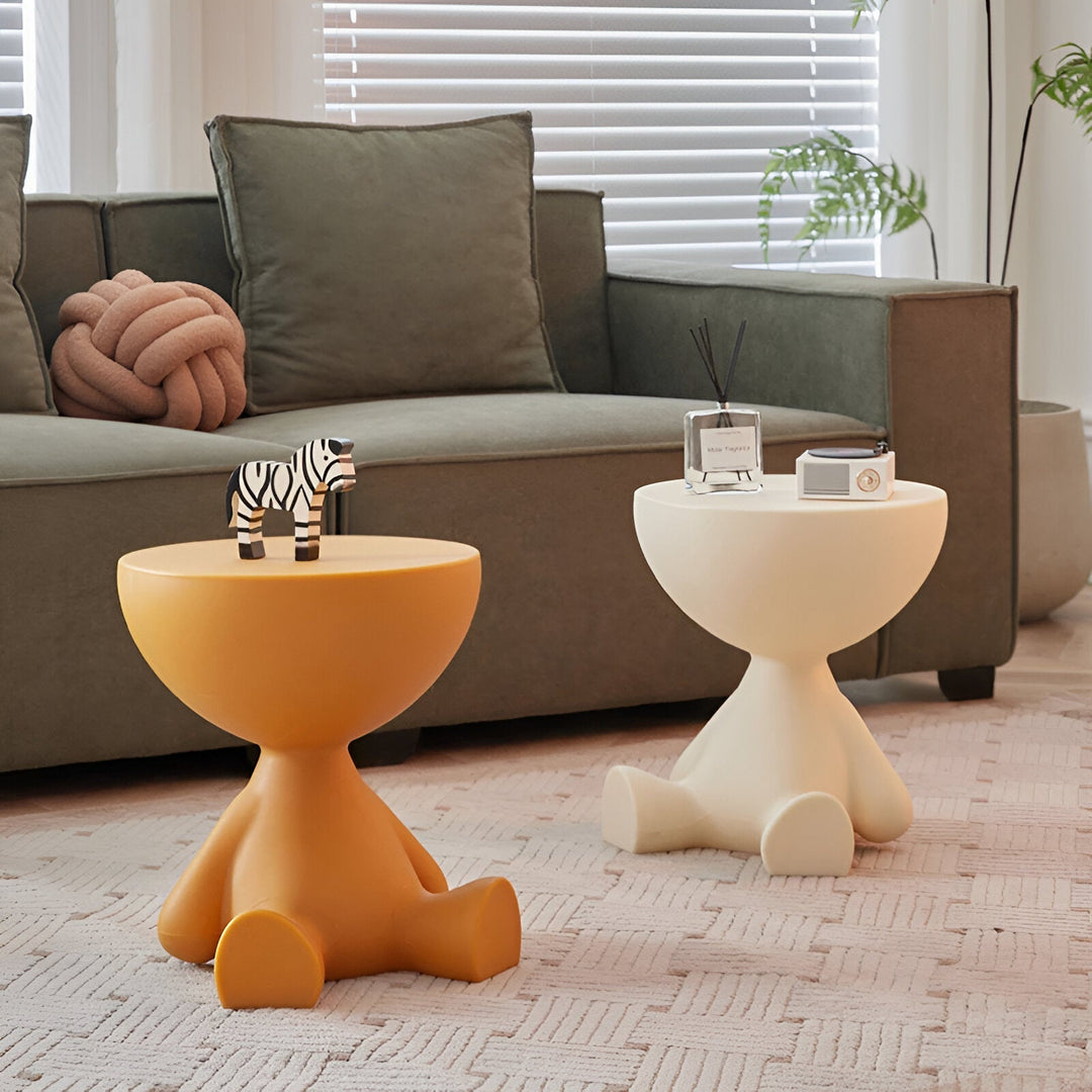 BowLift | Modern Round Plastic Side Table