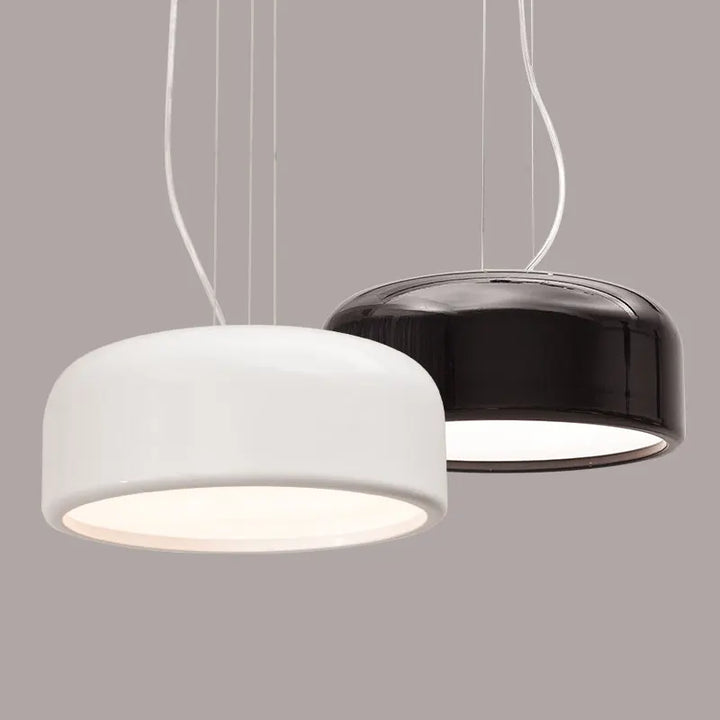 Modern drop-shaped pendant light, designer LED hanging lamp for dining room & kitchen | Bowlift