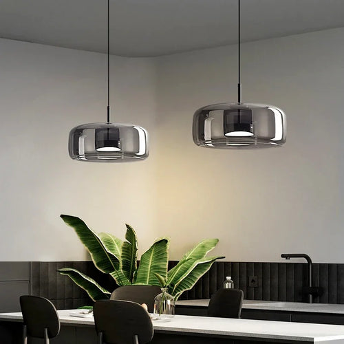 BowLift | Designer hanging lamp made of glass
