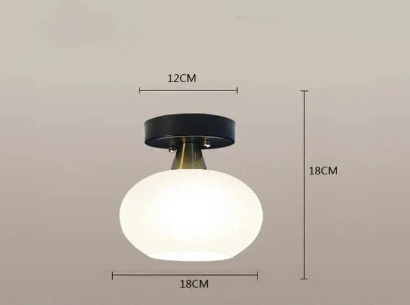 Modern LED ceiling light for hallway and entrance area – Stylish lighting in minimalist design | Bowlift