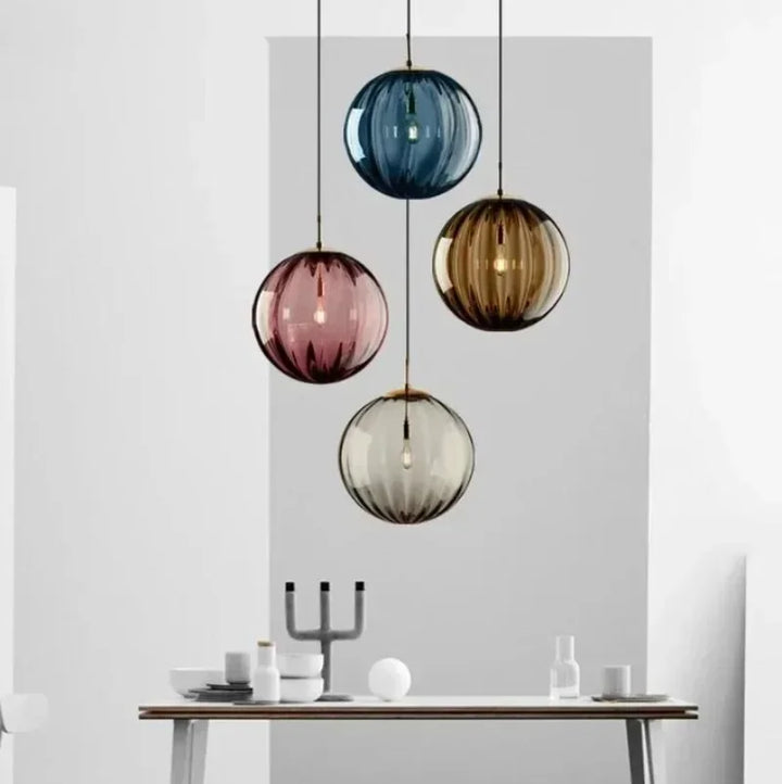BowLift | AuroraGlobe – Modern LED Pendant Lamp
