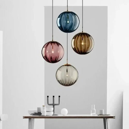BowLift | AuroraGlobe – Modern LED Pendant Lamp