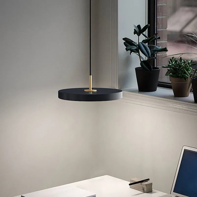 BowLift | Slim Disc Pendant Light