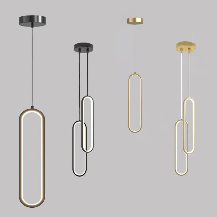Modern minimalist LED pendant lamp – sleek design lamp for bedroom and living room | Bowlift