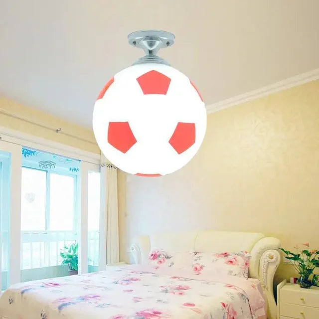 LED ceiling light in ball design - children's room lamp with glass ball | Bowlift