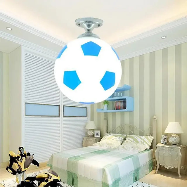 LED ceiling light in ball design - children's room lamp with glass ball | Bowlift