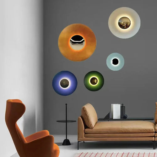 BowLift | ColorBurst – Modern Round LED Lamp with Adjustable Lighting & Multiple Colours