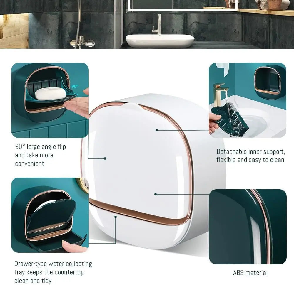 BowLift | Modern soap dish with drip tray – Practical & longer soap durability