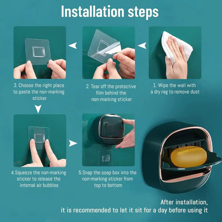 BowLift | Modern soap dish with drip tray – Practical & longer soap durability