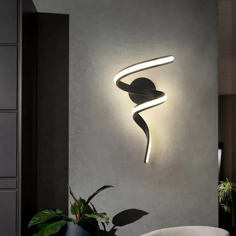 BowLift | SpiralGlow - Spiral LED Wall Lights