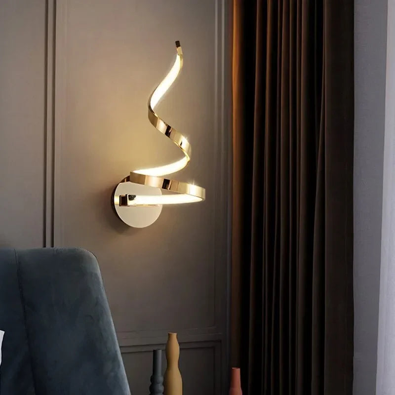 BowLift | SpiralGlow - Spiral LED Wall Lights