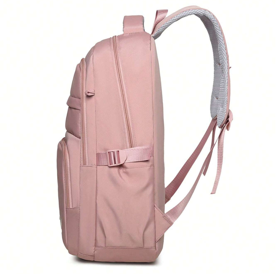 BowLift | Waterproof Pink Girls Backpack with Laptop Compartment – Stylish & Practical School Bag