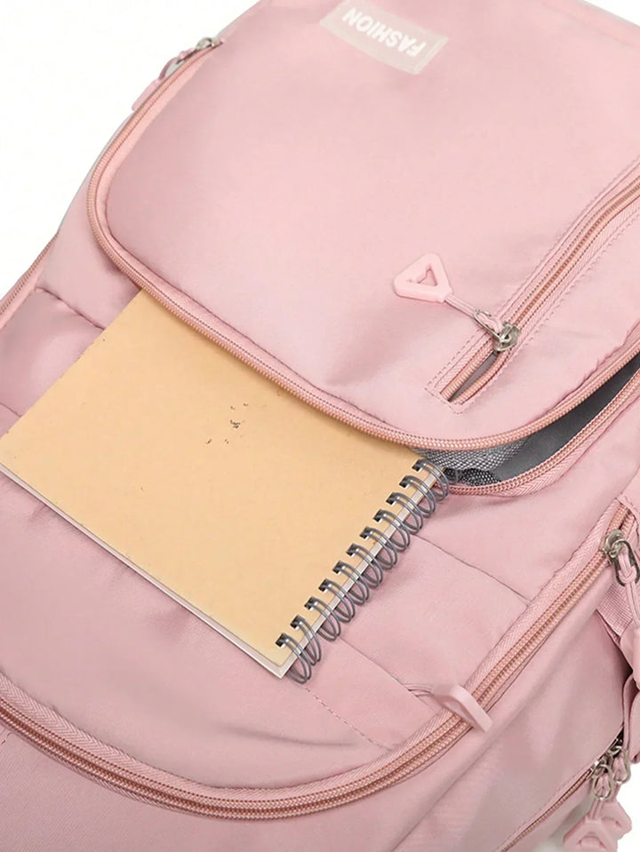 BowLift | Waterproof Pink Girls Backpack with Laptop Compartment – Stylish & Practical School Bag