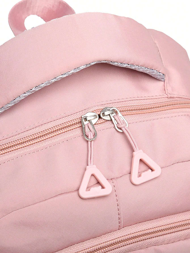 BowLift | Waterproof Pink Girls Backpack with Laptop Compartment – Stylish & Practical School Bag