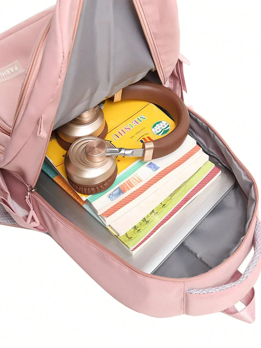 BowLift | Waterproof Pink Girls Backpack with Laptop Compartment – Stylish & Practical School Bag