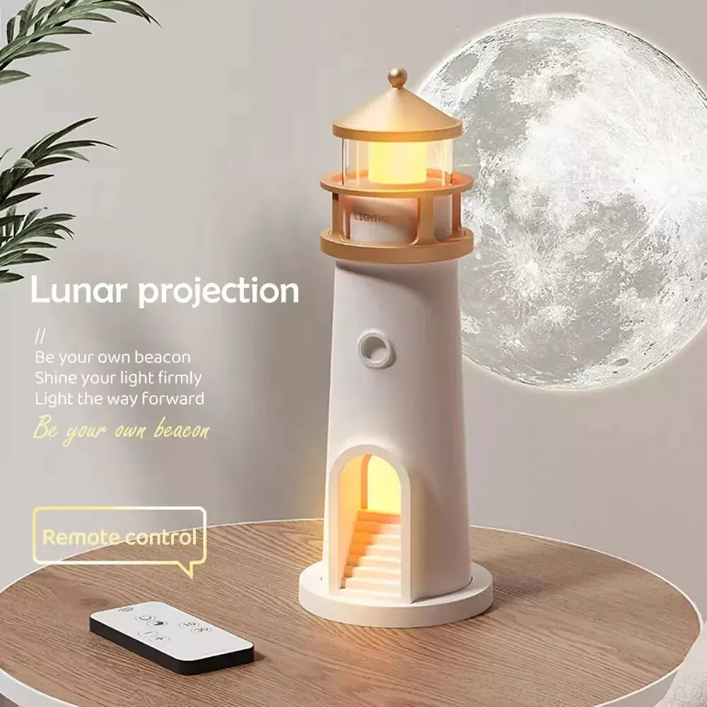 BowLift | Moonlight Lighthouse Night Light – Soothing Glow for Any Room
