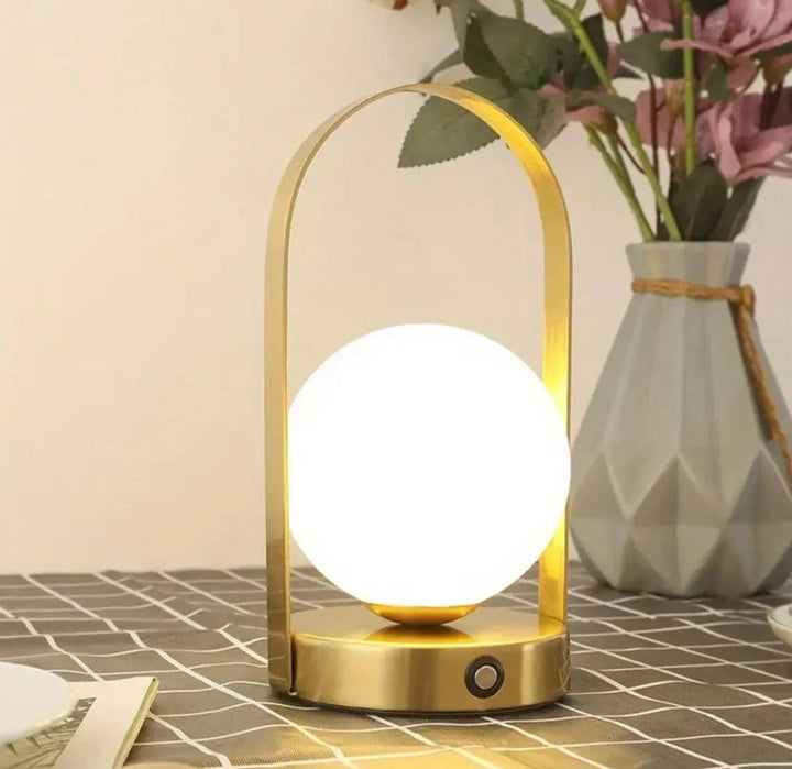 BowLift | Stylish Portable LED Table Lamp with Touch Control and Rechargeable Battery