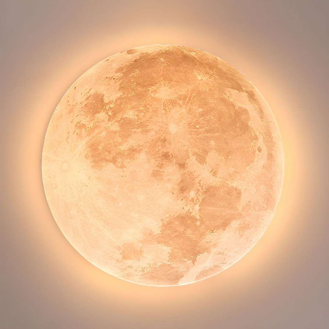 Moon Round | Minimalistic round LED ceiling light | Bowlift