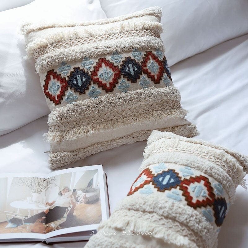 Morocco Tufting Ivory Cushion Cover Bowlift