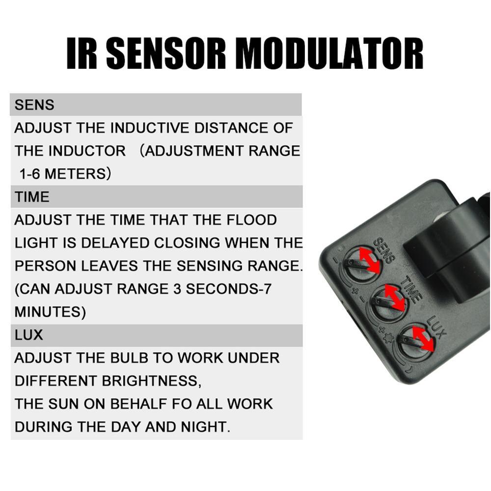 BowLift | Motion Sensor LED Flood Light 10W 30W 50W 220V Floodlights searching lamp IP65 Reflector Outdoor lighting led exterior SpotLight