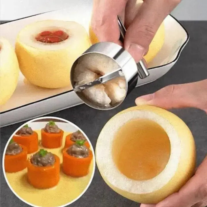 BowLift | Effortless Stainless Steel Fruit Pitter