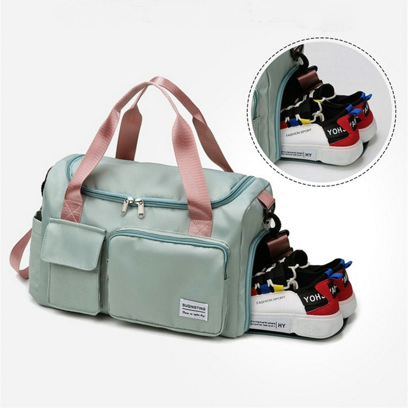 Travique Waterproof Sports and Travel Bag with Multiple Pockets | Bowlift