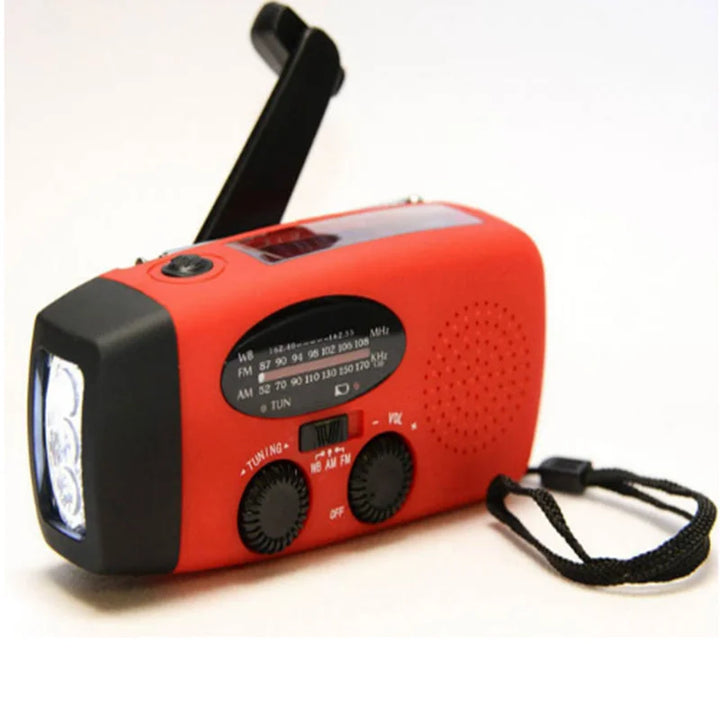 BowLift | Portable emergency radio with charging function and weather alerts