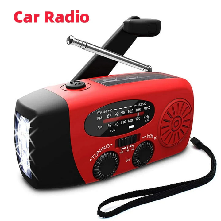 Buy Multifunctional Emergency Radio – Charging Function with LED Flashlight and Hand Generator for Mobile Phones – Best Emergency Radio | Bowlift