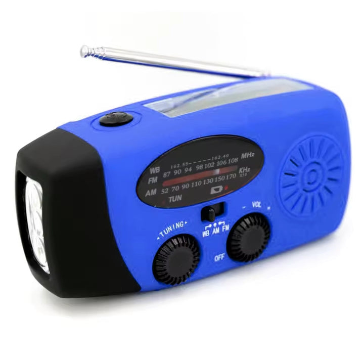 Buy Multifunctional Emergency Radio – Charging Function with LED Flashlight and Hand Generator for Mobile Phones – Best Emergency Radio | Bowlift