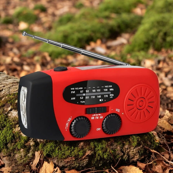 Buy Multifunctional Emergency Radio – Charging Function with LED Flashlight and Hand Generator for Mobile Phones – Best Emergency Radio | Bowlift