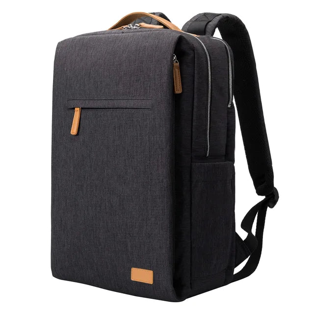 BowLift | TechPort Laptop Backpack with USB Charging Port – Water-Resistant Design for 15.6-Inch Laptops