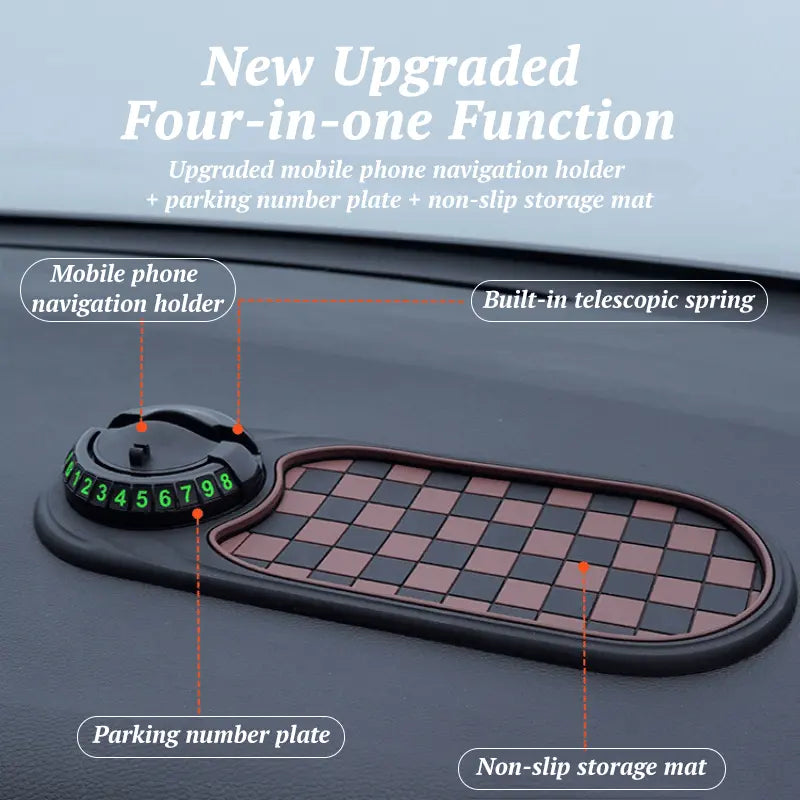BowLift | Multifunctional Anti-Slip Mat for Car – Phone Holder and Organizer in One