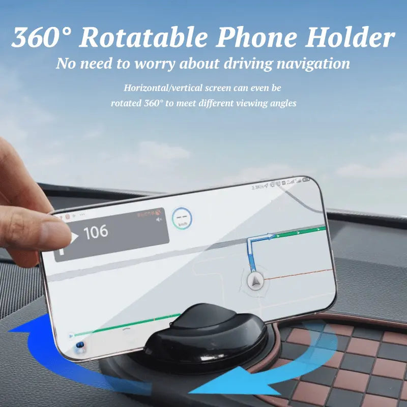 BowLift | Multifunctional Anti-Slip Mat for Car – Phone Holder and Organizer in One