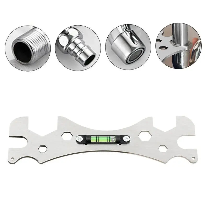 BowLift | Multifunctional Angled Wrench | Stainless Steel | Anti-Slip Design | Compact Tool