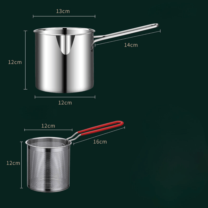 BowLift | Stainless Steel Fryer for Low-Fat Frying & Versatile Cooking