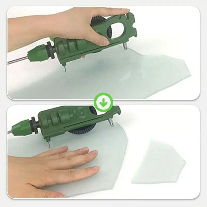 BowLift | Multifunctional Glass Cutter with Drilling and Grinding Function