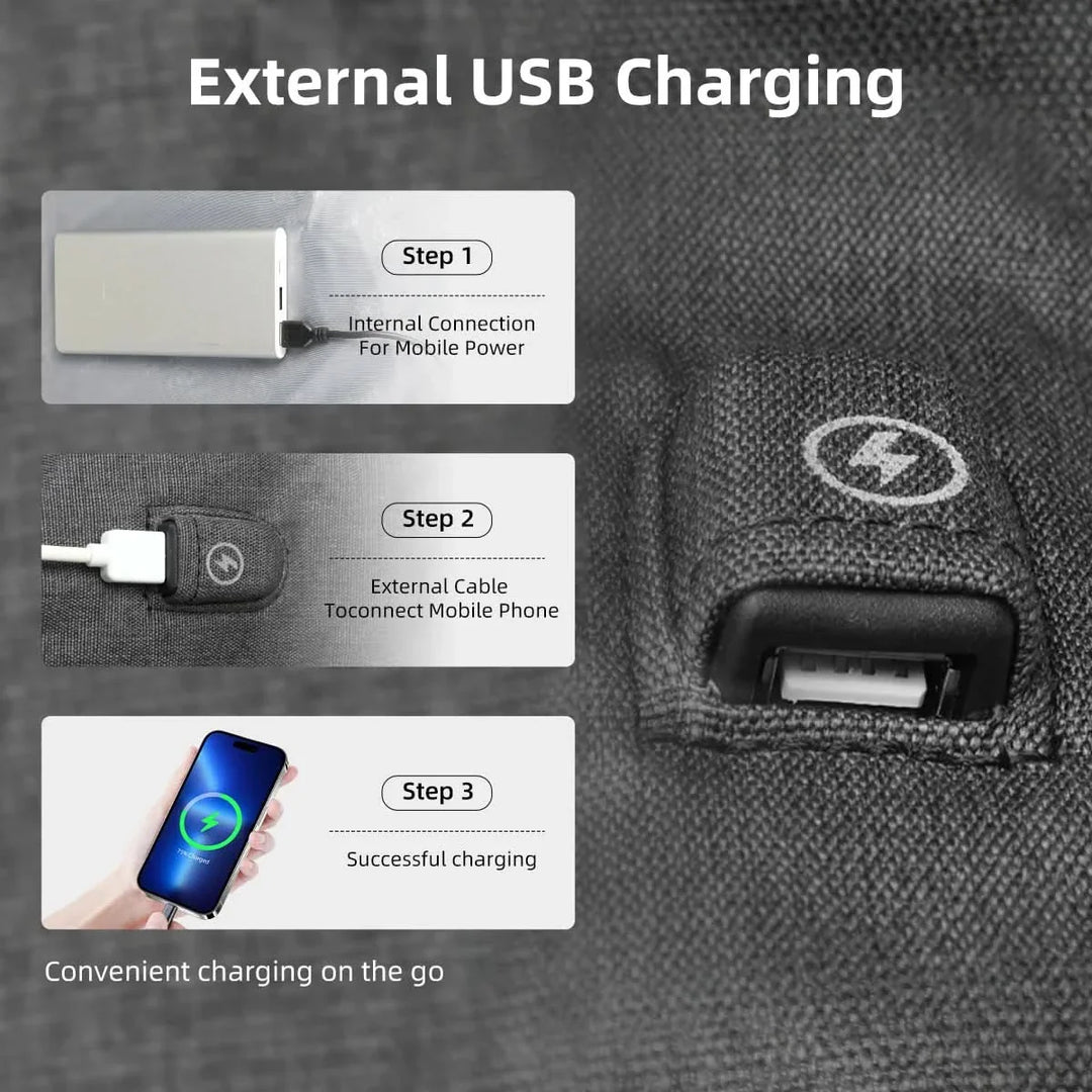 BowLift | Multifunctional outdoor backpack with USB port