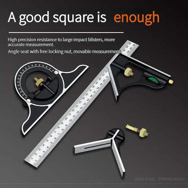 BowLift | Multifunctional Corner Measuring Set – Precision Measuring Tool for Carpentry Work