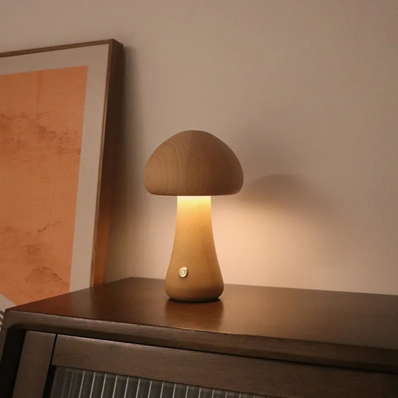 BowLift | Mushglow Wireless Mushroom Lamp Unique Design