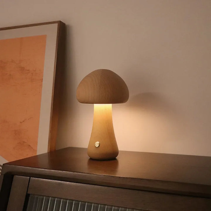 BowLift | Mushglow Wireless Mushroom Lamp Unique Design