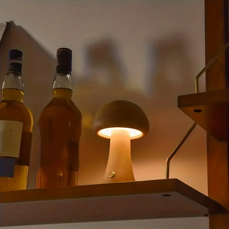 BowLift | Mushglow Wireless Mushroom Lamp Unique Design