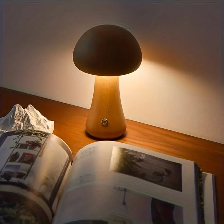 BowLift | Mushglow Wireless Mushroom Lamp Unique Design