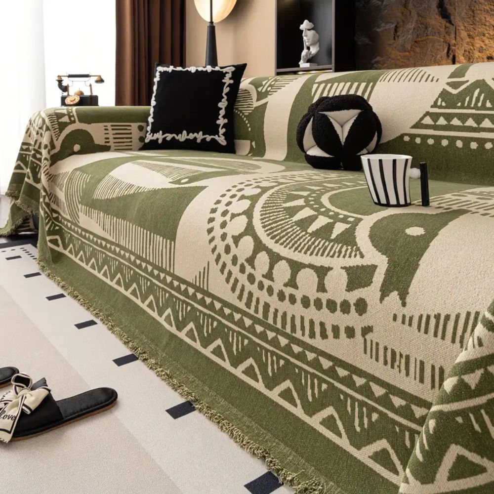 BowLift | Mystic Lines Pattern Sofa Cover
