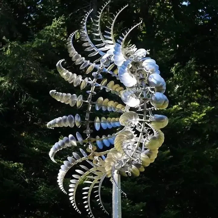 BowLift | Mysterious Metal Wind Spinner – Fascinating Garden Decoration with Relaxation Effect