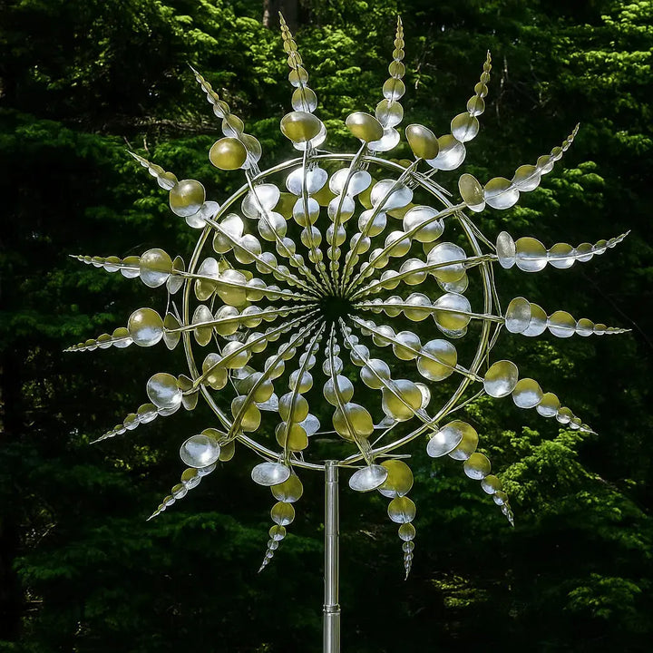 BowLift | Mysterious Metal Wind Spinner – Fascinating Garden Decoration with Relaxation Effect