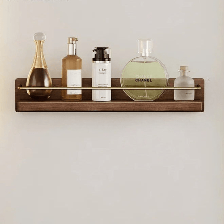 BowLift | Wall coat rack made of bamboo with shelf & sturdy hooks