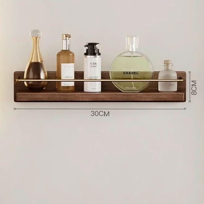 BowLift | Wall coat rack made of bamboo with shelf & sturdy hooks