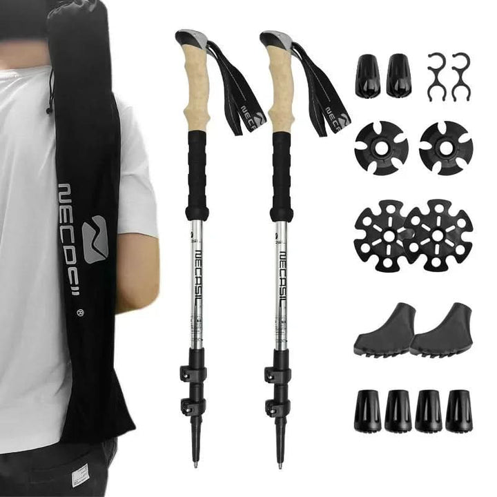 BowLift | Collapsible hiking poles for stability and comfort