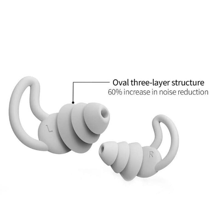 BowLift | Soft earplugs for deep sleep and noise reduction